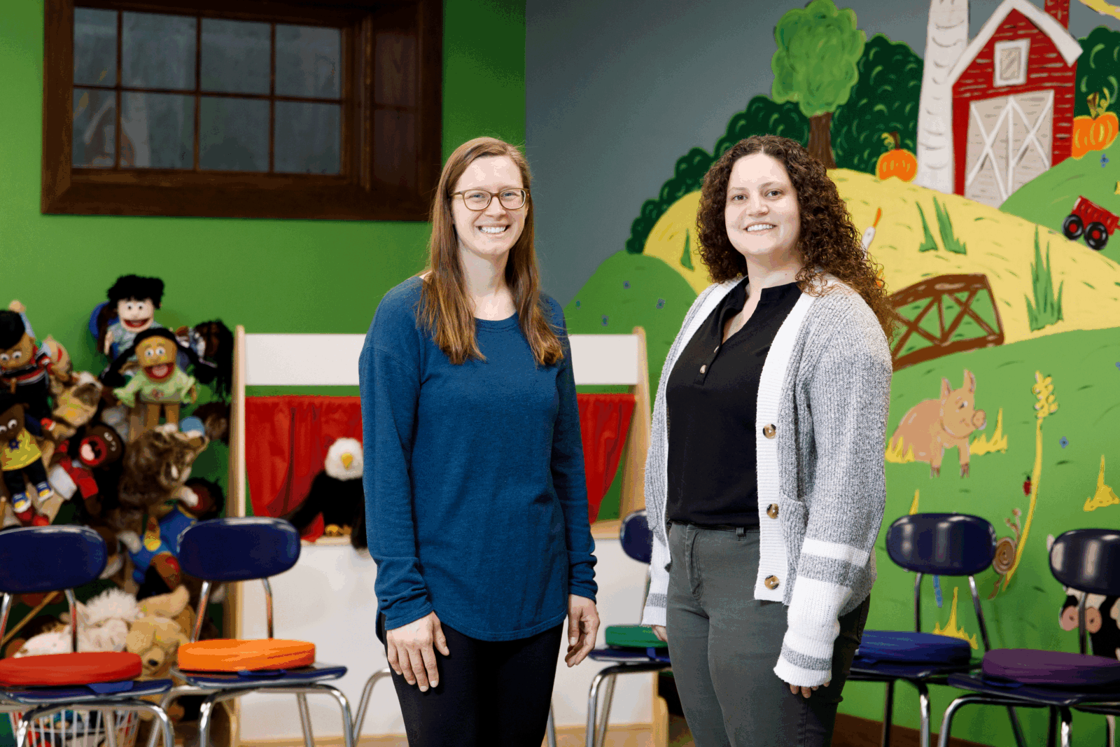 Elizabeth Kunz and Sabrina Kabakov