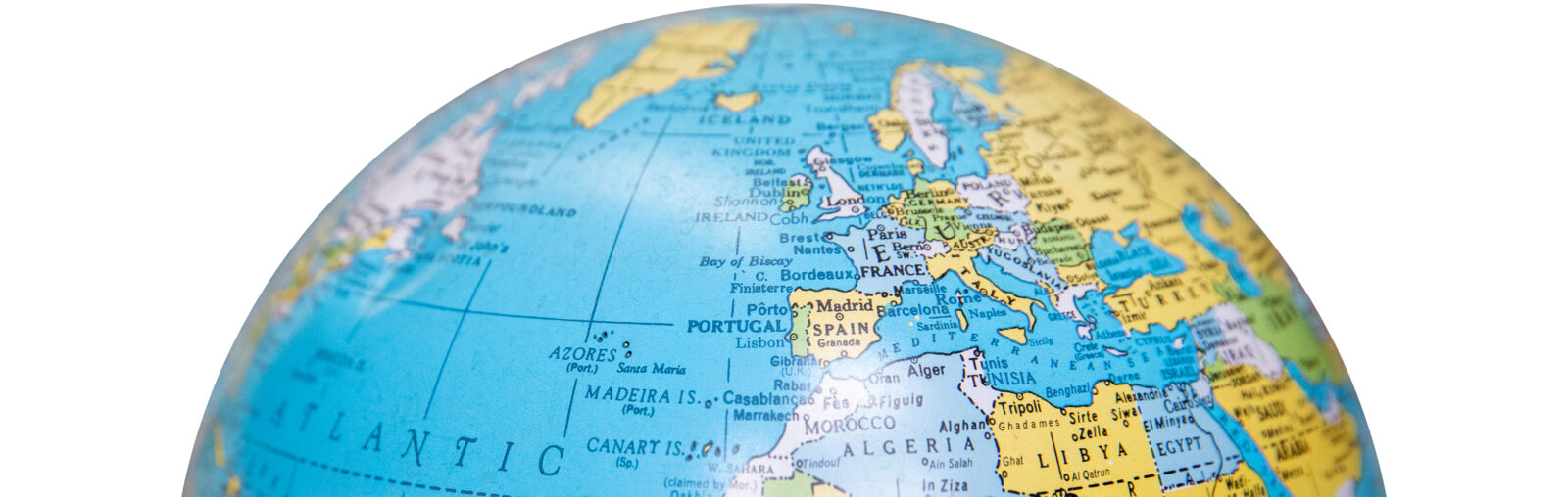half a globe