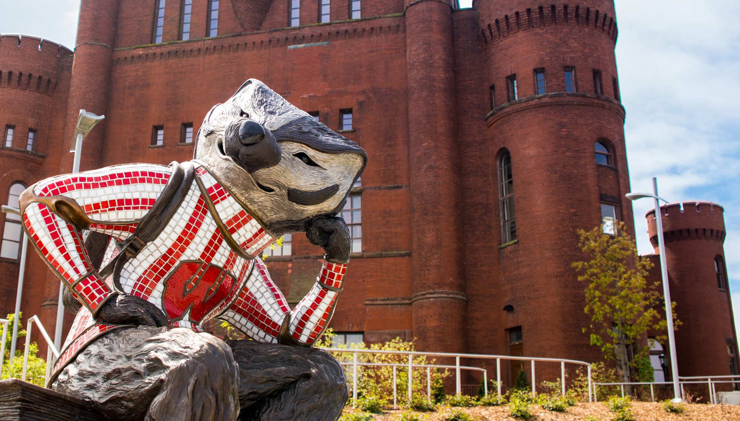 badger statue